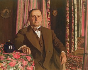 Georg E. Haasen的肖像，1913年