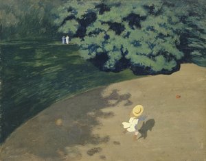 舞会，1899年 作者 费利克斯·爱德华·瓦洛顿
