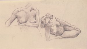 女性裸体的两项研究