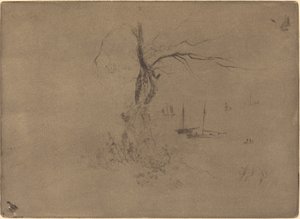 Arbres et Bateaux树木和船只。 作者 菲利克斯·希拉勒·布霍特