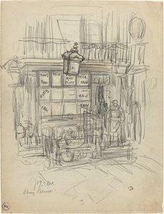Ebury街，1876或1879年。 作者 菲利克斯·希拉勒·布霍特