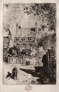 在省份：奥尔良之家c。 1875年。 作者 菲利克斯·希拉勒·布霍特