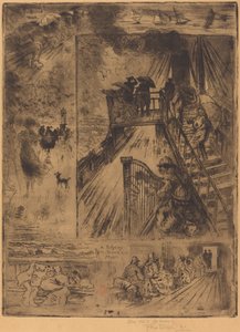 La Traversée The Passage, 1879-1885. 作者 菲利克斯·希拉勒·布霍特