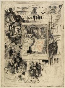 猫头鹰，1883年 作者 菲利克斯·希拉勒·布霍特