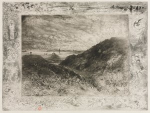 悬崖，圣马洛湾