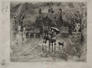 乡村邻居，1879-1880年。 作者 菲利克斯·希拉勒·布霍特