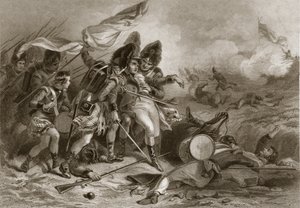 Pakenham之死在新奥尔良战役，酒吧。 1860 作者 费利克斯·奥克塔维斯·卡尔·达利