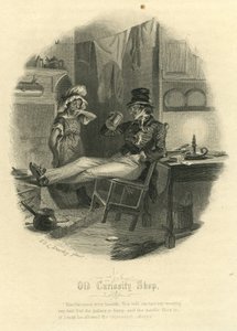 Old Curiosity Shop  -  The Marchioness和Swiveller先生 作者 费利克斯·奥克塔维斯·卡尔·达利