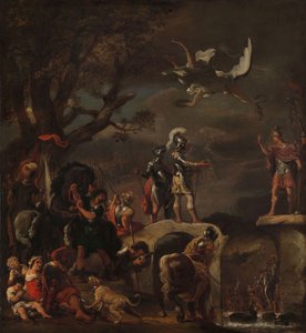 对被拆迁人桥克劳迪奥民事和Quintus的Petillius谷物之间的和平谈判，1658年至1662年 作者 费迪南德·波尔