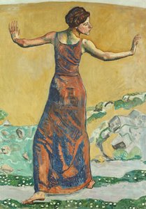 《欢乐的女人》，1911年 作者 费迪南德·霍德勒