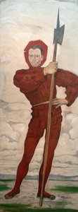 持戟男子 作者 费迪南德·霍德勒
