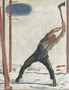 c夫，1910年 作者 费迪南德·霍德勒