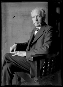 理查德-施特劳斯（1864-1949）的照片 作者 费迪南德·舒穆策