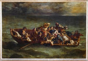 Le Naufrage de Don Juan - 《唐璜的海难》。1841 年沙龙 ... 作者 费迪南德·维克多·尤金·德拉克罗瓦