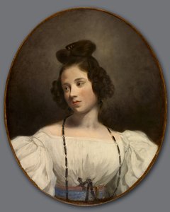亚历山大·朱莉·德拉·布特拉耶小姐（c.1832-1834） 作者 费迪南德·维克多·尤金·德拉克罗瓦