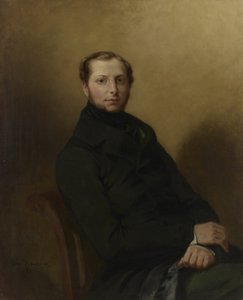 查尔斯·德·莫尔奈伯爵的肖像，1837年 作者 费迪南德·维克多·尤金·德拉克罗瓦