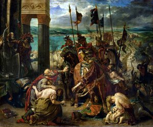 十字军进入君士坦丁堡 作者 Ferdinand Victor Eugene Delacroix
