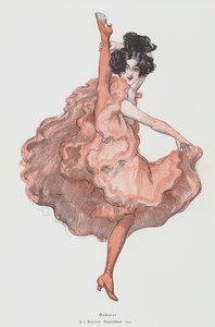 歌舞表演，1904年 作者 费迪南德·冯·雷兹尼切克