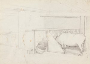 树洞里的小牛 作者 费迪南德·冯·赖特