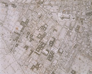 1731年佛罗伦萨地图 作者 费迪南多·鲁杰里