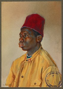 Madion - Diouf , 塞内加尔士兵, Gustrow 作者 费尔南德·巴比尔
