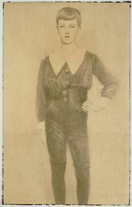 比利时莱奥波德亲王，布拉班特公爵，1913年 作者 费尔南德·科诺普夫