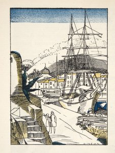 St Tonpez来自Bon Ton Gazette，酒吧。 1920年（模版印刷）