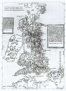Carde，DUP Regna包括英格兰和苏格兰和爱尔兰的决定因素，通过Orgione，1562（雕刻） 作者 费尔南多·贝尔泰利