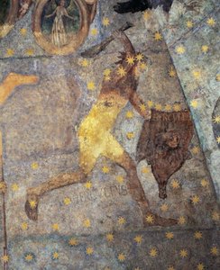 十二生肖的圆顶，赫拉克勒斯的细节，1485年