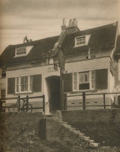 Strand-On-the-Green的牛头标志"，约1935年。 作者 场地