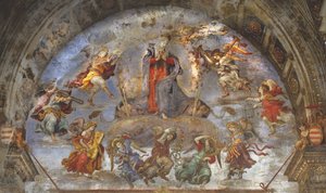 The Assumption，Carafa Chapel，Santa Maria sopra Minerva，罗马，1488-93 作者 菲律宾人利皮