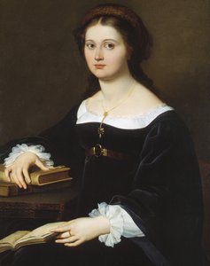 科坦萨-蒙蒂-佩蒂卡里的肖像，1819-1821年。 作者 菲利波·阿格里科拉