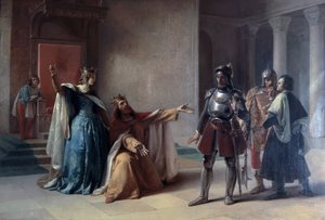 1860年以前，弗雷德里克·巴巴罗萨皇帝和基安纳纳的狮子公爵亨利。
