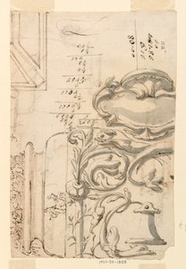 素描，速写，约 1750 年