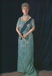 玛丽皇后，1935年。 作者 芬利色彩有限公司