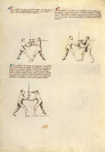 用剑战斗 作者 Fiore Furlan dei Liberi da Premariacco