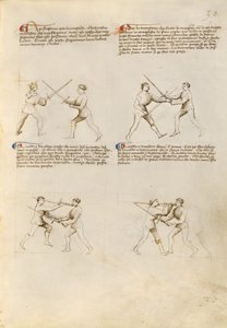 用剑战斗 作者 Fiore Furlan dei Liberi da Premariacco