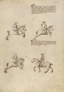 长枪大剑的马术格斗 作者 Fiore Furlan dei Liberi da Premariacco
