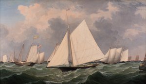 纽约游艇俱乐部帆船赛，1856年