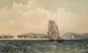 关山1850年缅因州沙漠岛