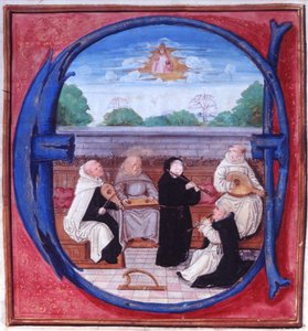 Add.15426 fol.86 《五项命令》音乐会 作者 佛兰芒学校