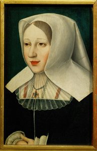 马克西米利安一世皇帝的女儿玛格丽特大公夫人（木板绘画） 作者 佛兰芒学校