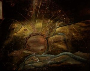 战斗场景的鸟瞰图 作者 佛兰芒学校