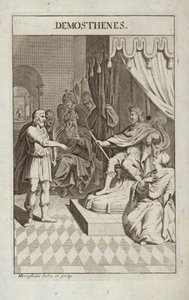 德摩斯梯尼 作者 Flemish School