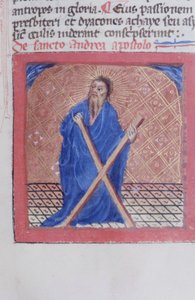 来自布鲁日Legenda Aurea的Gen 1111 Page女士，电话：c.1400-10 作者 佛兰芒学校