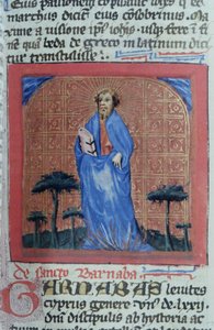 来自布鲁日Legenda Aurea的Gen 1111 Page女士，电话：c.1400-10 作者 佛兰芒学校
