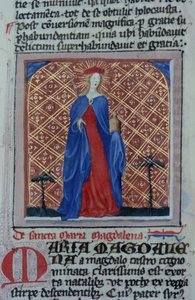 来自布鲁日Legenda Aurea的Gen 1111 Page女士，电话：c.1400-10 作者 佛兰芒学校