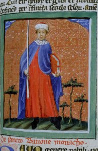 来自布鲁日Legenda Aurea的Gen 1111 Page女士，电话：c.1400-10 作者 Flemish School