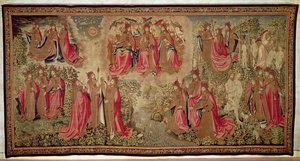 创作，布鲁塞尔研讨会，c.1600 作者 佛兰芒学校