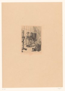Oude man leest in een studeerkamer
现代艺术
阅读魔法书
作家藏书家 作者 Gay et Doucé